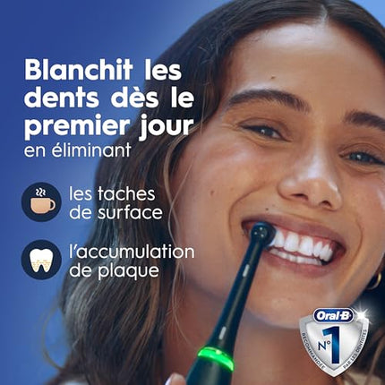 Oral-B iO6 Electric Toothbrush, for a Deep Clean and Whiter Teeth, Opal Grey, iO Series 6 with 1 Toothbrush, 1 Brush Head, and 1 Travel Case