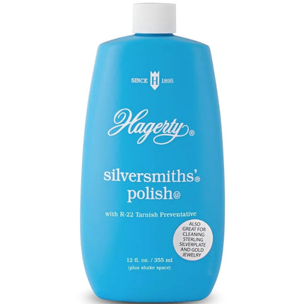 Hagerty 10120 Silversmith's Silver Polish, 12 oz, Blue