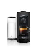 Nespresso Vertuo Plus Single Serve Coffee and Espresso Machine by De'Longhi, Black Matte
