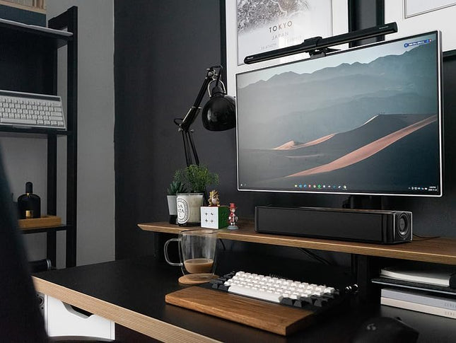 Creative Stage SE Under-Monitor Soundbar with USB Digital Audio and Bluetooth 5.3