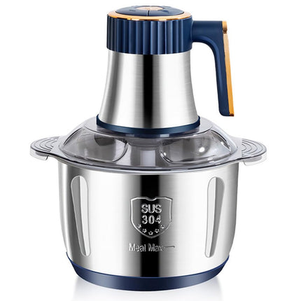 Sabhradl Electric Meat Grinder 5L Food Crusher Multifunction Vegetable Fruit Food Processor Chopper Kitchen Machine US Plug