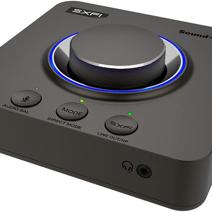 Creative Sound Blaster X4 Hi-res 7.1 External USB DAC and Amp Sound Card