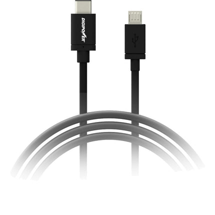 Digipower Charge & Sync Cable USB-C to Micro-USB 15W 2m