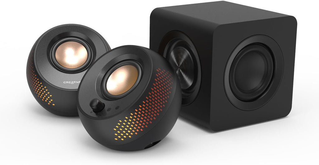 Creative Pebble X Plus 2.1 USB-C Computer Speakers with Subwoofer