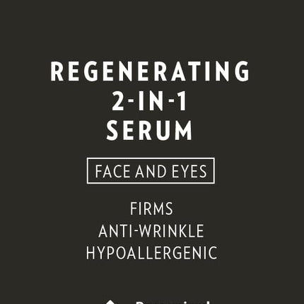 CW Beggs 2-in-1 Regenerating Serum for Men, Mature Skin, Anti-Aging Face Serum, Hypoallergenic, Fragrance-Free, Paraben-Free, Alcohol-Free, Mineral Oil-Free, Cruelty-Free