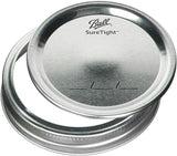 Ball Wide Mouth Pint Mason Jars with Lids & Bands | 16-oz | 2-Pack