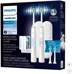 PHILIPS SONICARE Optimal Clean UV Sanitizer Power Toothbrush HX6829/73