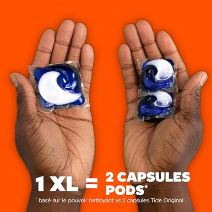 Tide Hygienic Clean Power PODS Laundry Detergent Pacs Original Scent Removes Visible and Invisible Dirt, 45 Count