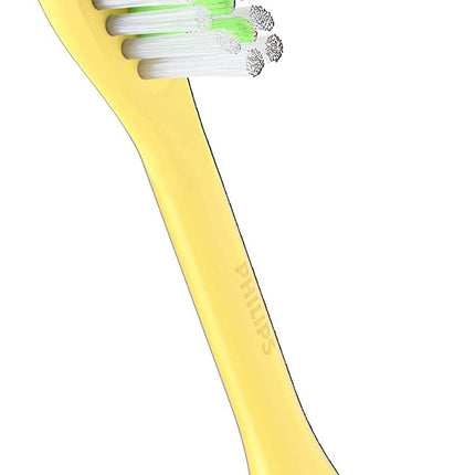 Philips One by Sonicare Electric Toothbrush Heads, Motorized Sonicare Toothbrush Heads, Brush Head Pack (2 Heads), Mango, BH1022/02