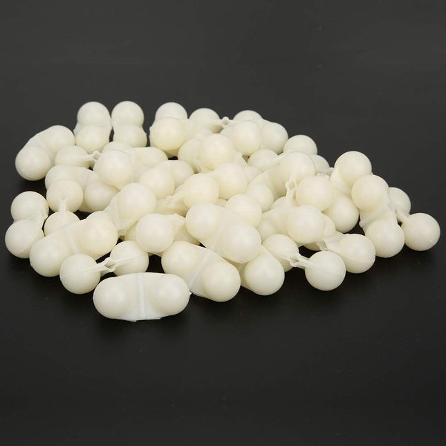 40 Pcs/Set Fishing Rattle White