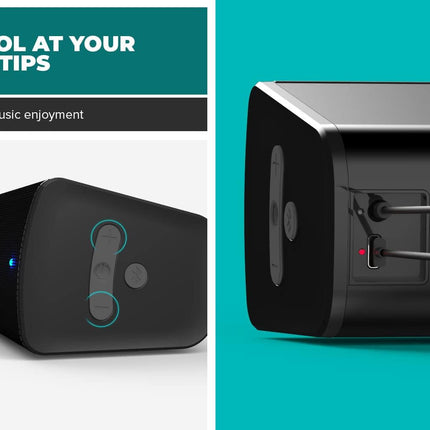 Creative Stage Air V2 2.0 Portable Bluetooth Sound Bar Speaker