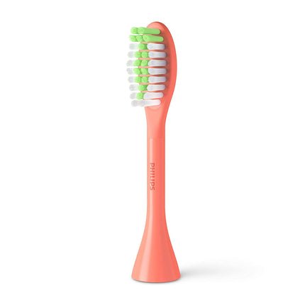 Philips One by Sonicare 2pk Brush Heads, Coral, BH1022/01