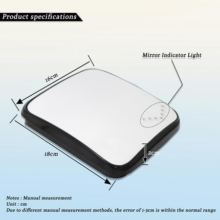 CA Replacement International Lt625 Hood Mirror compatible with 2018 LT625 (small left 1)