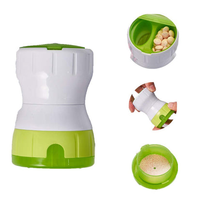 WOWHOUSE Pill Crusher Pill Cutter Pill Splitter Box, GREEN