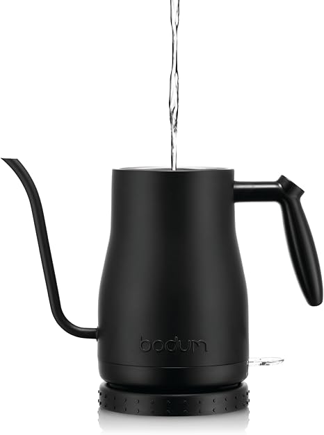 Bodum Bistro Gooseneck Electric Water Kettle, 34 Ounce