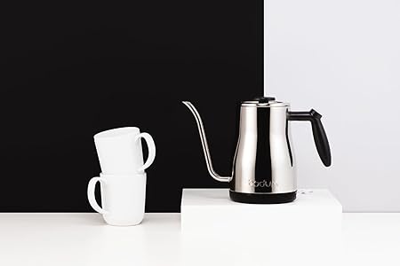 Bodum Bistro Gooseneck Electric Water Kettle, 34 Ounce