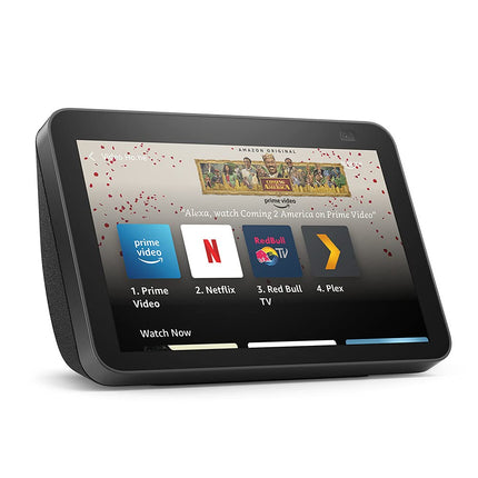 Echo Show 8 (2nd Gen, 2021 release) | HD smart display with Alexa and 13 MP camera | Charcoal