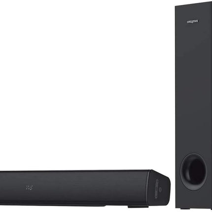 Creative Stage V2 2.1 Soundbar with Subwoofer, Clear Dialog and Surround by Sound Blaster, Bluetooth 5.0