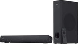 (New Open Box) Creative Stage V2 2.1 Soundbar with Subwoofer, Clear Dialog and Surround by Sound Blaster, Bluetooth 5.0