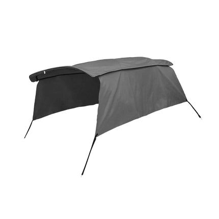 ATOCOVER 600D Canvas Only NO Frame 4 Bow Bimini Top Replacement Top Cover, GREY