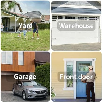 Solar Security Cameras Wireless Outdoor Surveillance with Solar Powered,360° Panoramic View