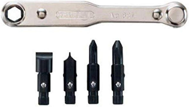 General Tools & Instruments 8071 Ratchet Offset Screwdriver Set