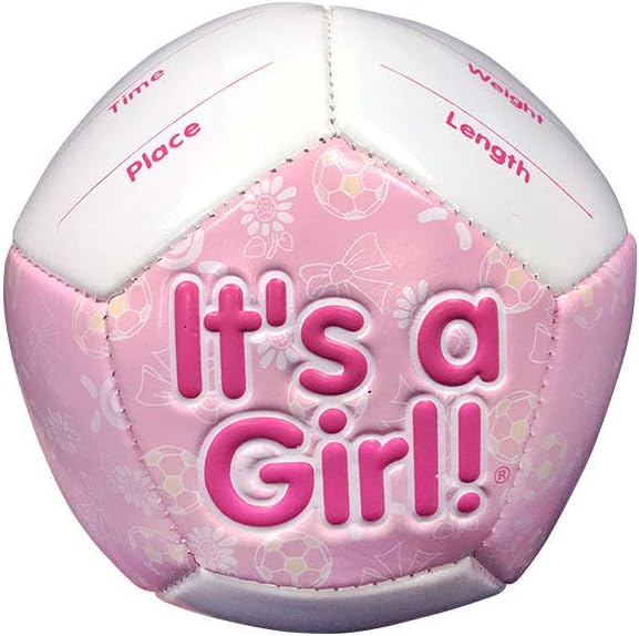 Counseltron 58052 "It's A Girl" Mini Soccer Gift Pack