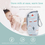 TianHengYi Baby Breastmilk Cooler Bag Insulated Bottle Bag Travel Warmer Bag, Thermal Warming Bag for Nursing Mom Daycare Stroller, Travel, Outdoor (Tower)
