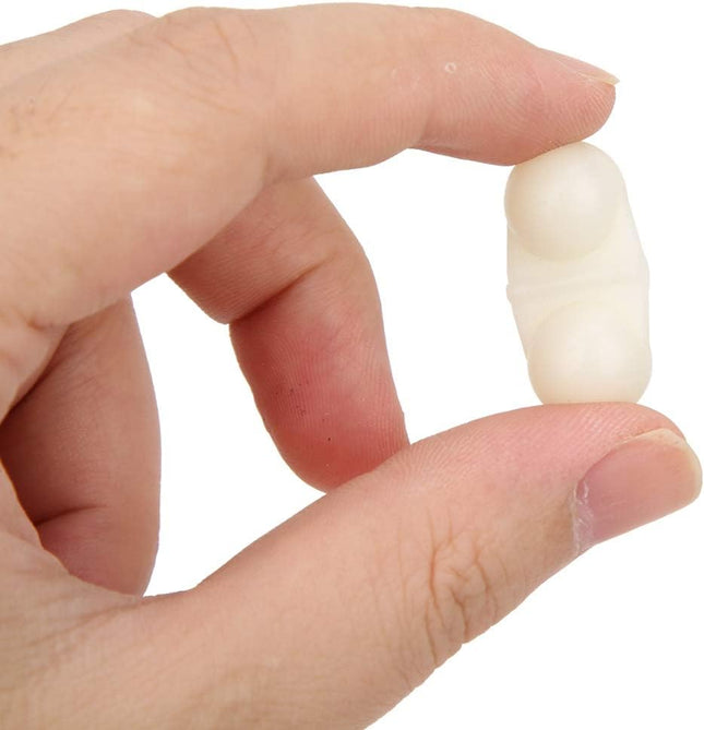 40 Pcs/Set Fishing Rattle White