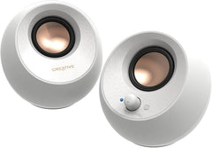 Creative Pebble V3 Minimalistic 2.0 USB-C Desktop Bluetooth Speakers Black