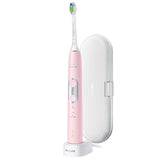 Philips Sonicare Protectiveclean 6100 Rechargeable Electric Toothbrush, Whitening, Pink, HX6876/21