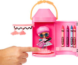 L.O.L. Surprise! Loves CRAYOLA Color Me Studio with Collectible Doll, Over 30 Surprises, Paper Dresses, Crayon Dolls, Art Studio Packaging, Crayon Capsule Packaging, Limited Edition Doll 3+