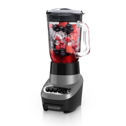 Black + Decker Power Crush Multi-Function Blender with QuadPro Blade Technology