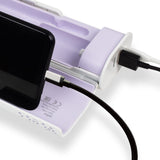 Oral-B Genius Series Travel Toothbrush Kit with Charging Function for 1 Handpiece and 2 Toothbrush Heads | Travel Case Without Charging Cable (Orchid Purple)