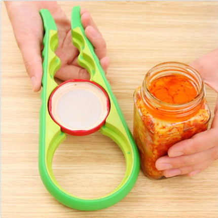 1Pc Multi-Purpose Colourful Adjustable Rubber Strap Wrench Grip/Tighten Bottle Jar Can Opener for Small Hands, Seniors or Anyone Who Suffers from Arthritis