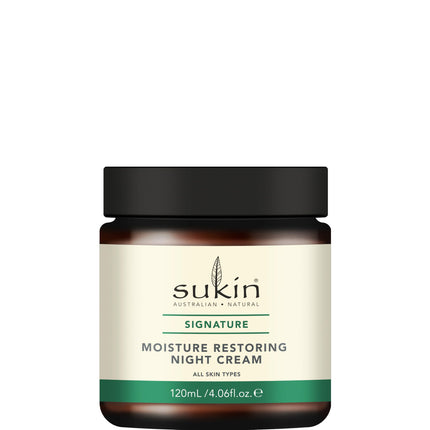 SUKIN Moisture Restoring Night Cream, For All Skin Types 120 mL