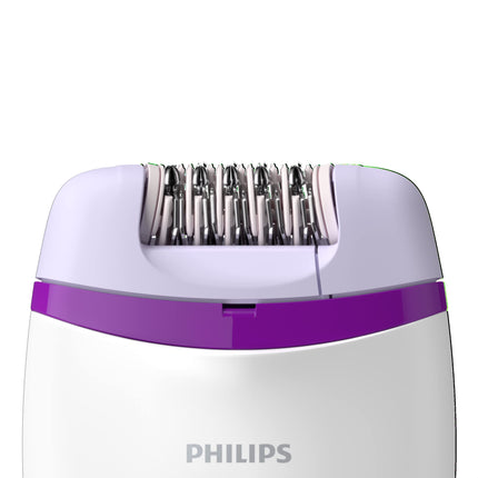 NEW Philips Satinelle Essential Compact Corded Epilator, Electric Hair Removal Device with Bikini Trimmer, BRP505/00