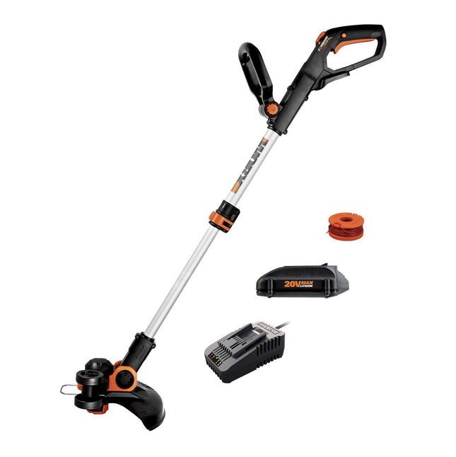 WORX WG163 GT 3.0 20V PowerShare 12" Cordless String Trimmer & Edger, 12in