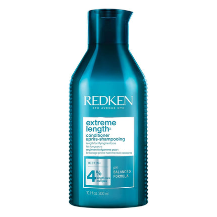 Redken 300ML Extreme Length Conditioner | Infused With Biotin and Castor Oil | Promotes Healthy Hair | Fortifies, Strengthens & Conditions Hair