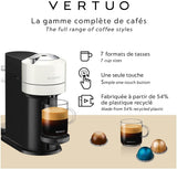 Nespresso Vertuo Next Single Serve Coffee and Espresso Machine NV120W by De'Longhi, White