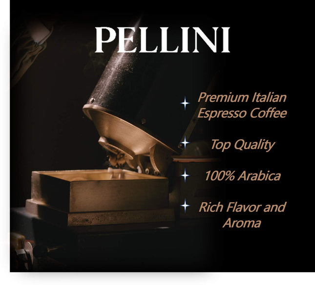 Pelini 10 Capsules Luxury Espresso Coffee Capsules | 100% Arabica | Single Serve TOP-ORIGINAL RED