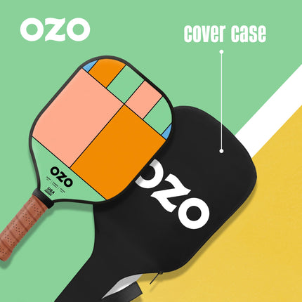 OZO Pickleball – Jupiter Intermediate Control Paddle – USAPA Approved – Carbon Fiber Surface, 1 PIECE