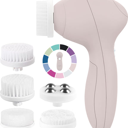 VISOFO Electric Exfoliating Facial Cleansing Brush Skin Care Cleanser, Agate
