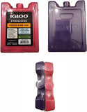 Igloo 2 Small Reusable Ice Block Pink/Purple
