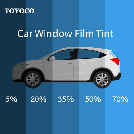 Window Tint Film for Cars, Car Window Tint Window Privacy Film, Car Shade Front Windshield, Heat & UV Block and Scratch Resistant, Blackout Window Film Auto Car Windshield Sun Shade Roll