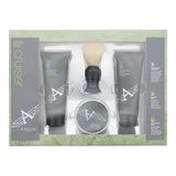 Cruiser by Aubusson, 4 Piece Grooming Advanced Shave Set for Men