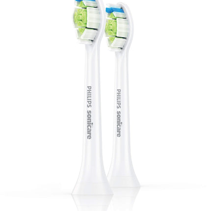 Philips Sonicare DiamondClean Replacement Brush Heads, White, 2 Pack, HX6062/92