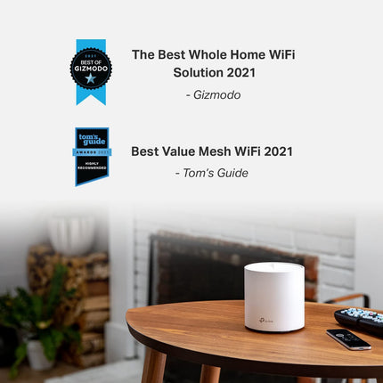 Deco X20 AX1800 WiFi 6 Mesh System, 3-Pack