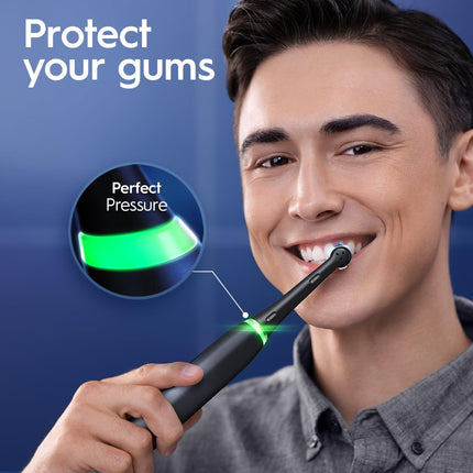 Oral-B iO Series 5 Gum & Sensitive Care Electric Toothbrush with (1) Brush Head, Rechargeable, White
