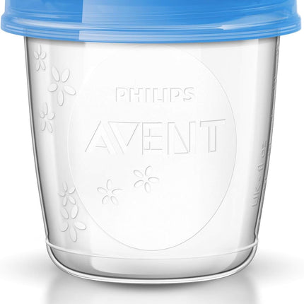 Philips Avent Breast Milk Storage Cups (10x6oz), SCF618/10